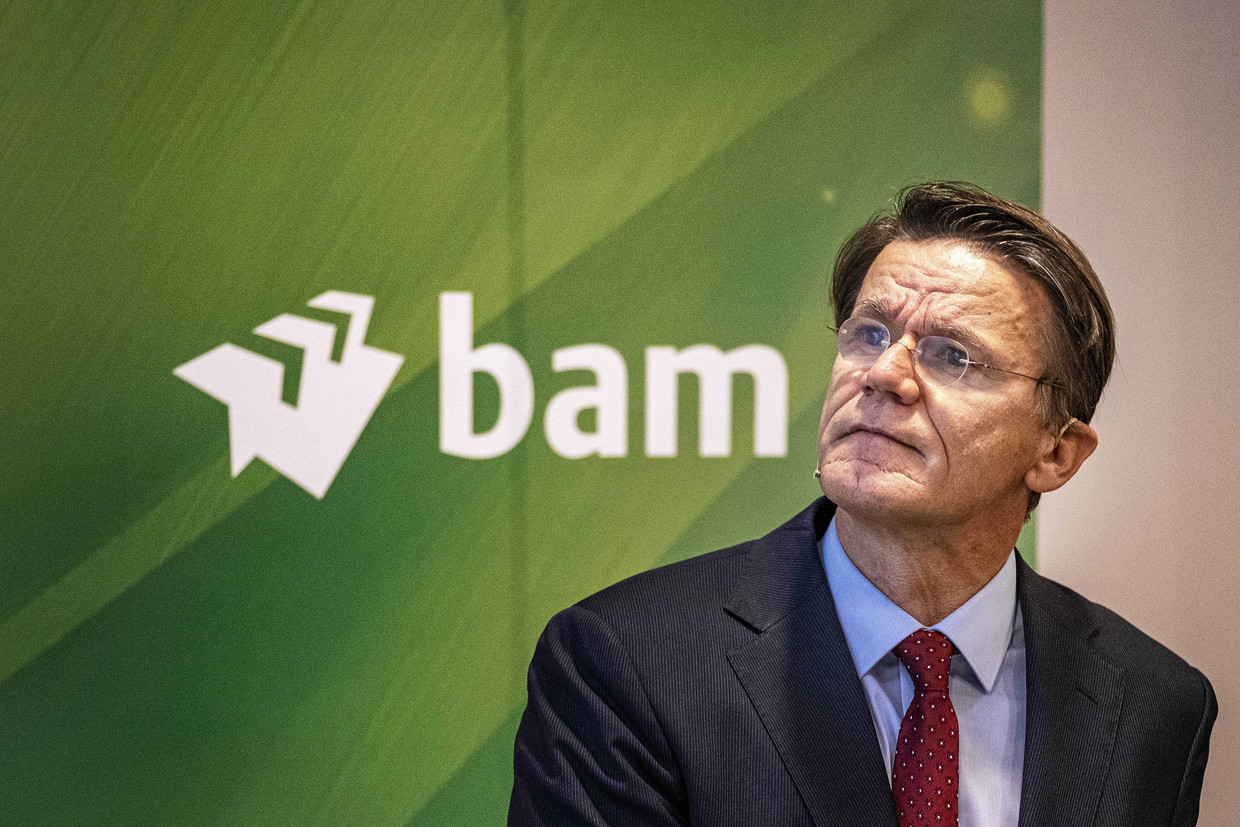  CEO Rob van Wingerden van Koninklijke BAM Groep. 
