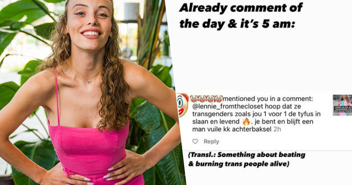 La candidata a Miss Belgio Lenny Blockmans condivide scioccanti reazioni di odio: “Vorrei che ti bruciassero vivo” |  BV