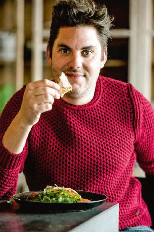 Jeroen Meus maakt stoemp met witloof, ham en kaas Foto hln.be