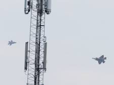 Imposante F-35’s draaien rondje boven Twente