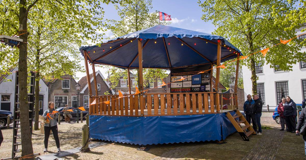 Krijgt ook Nieuw-Helvoet een Spijkstaal-muziektent?