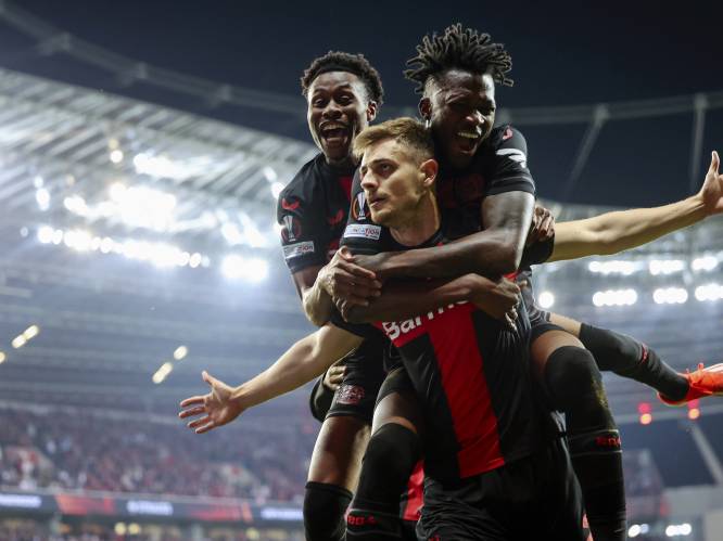 49 (!) matchen op rij ongeslagen: Leverkusen gaat voorbij het Benfica van Eusébio en pakt Europees record