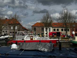 Brandweer rukt uit voor losgeslagen boot in Brugge