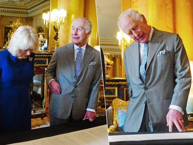 Eén jaar na zijn kroning: koning Charles krijgt ‘Coronation Scroll’ van 21 meter lang