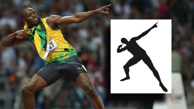 Usain Bolt laat beroemde overwinningspose vastleggen als handelsmerk