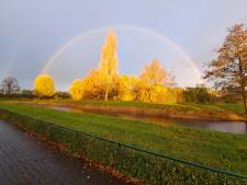 Gouden bomen en ‘een mooie regenboog’ in Kapelle