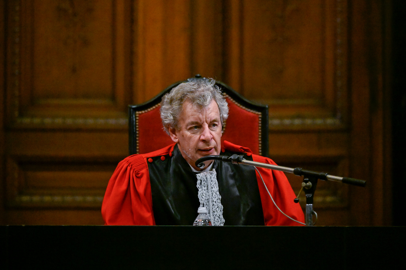 Michel De Greve, président de la Cour.