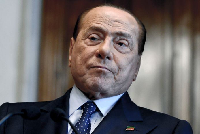 De Italiaanse ex-premier Silvio Berlusconi.
