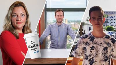 Tikkie-student en SP-kamerlid Sandra Beckerman in Ochtend Show to go