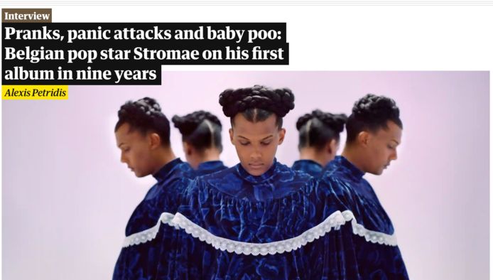 Stromae in sentinella.