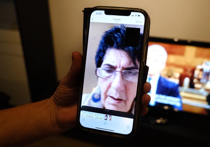 Mieke n’a jamais vu Philippe, mais bien sa prétendue mère par vidéoconférence.