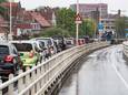 Files op de Deventer Wilhelminabrug, richting de binnenstad. Is dat nu verleden tijd?
