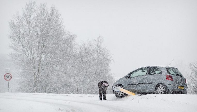 Sneeuw Verlamt Het Land De Volkskrant