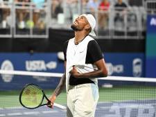 Nick Kyrgios laat enkelspel schieten in Atlanta: ‘Ik ben enorm teleurgesteld’