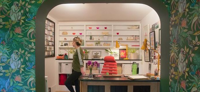 Guardando dentro Sheeranville.