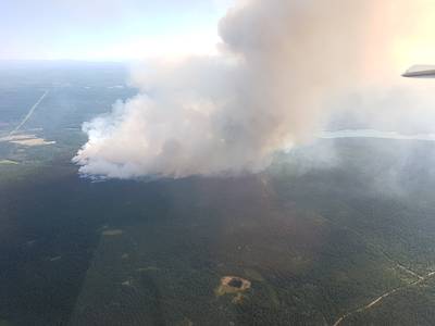 Duizenden evacuaties na bosbranden Canada