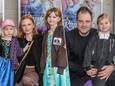 Clara Cleymans en Niels Albert nemen hun ‘prinsesjes’ mee naar première Rapunzel.