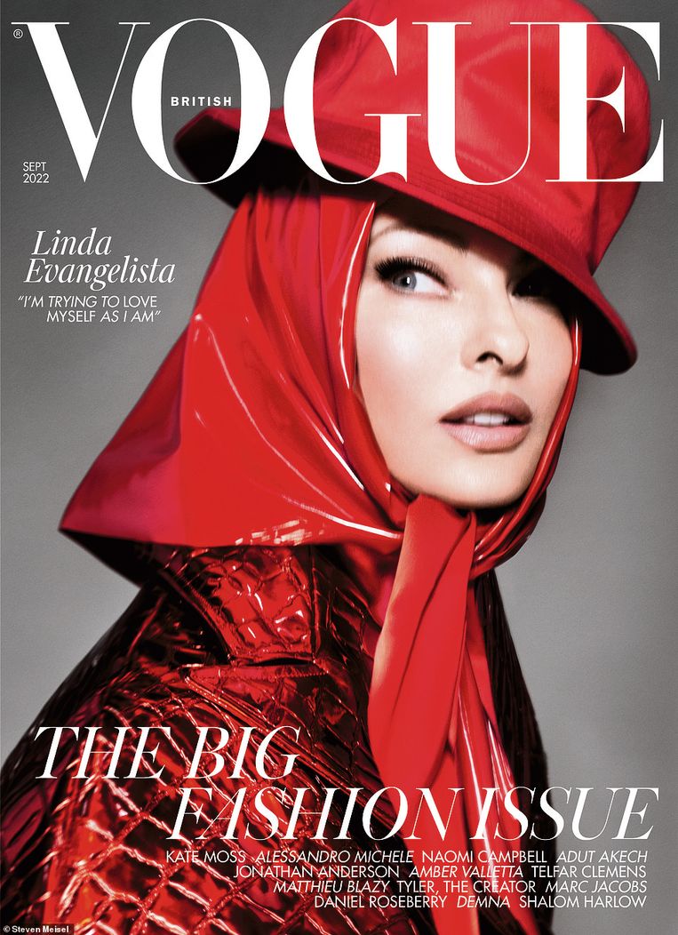 De nieuwste cover van het Britse modemagazine ‘Vogue’. Beeld Vogue