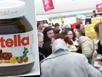 VIDEO: Klanten bijna met elkaar op de vuist door korting van 70% op Nutella