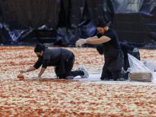 Le record de la plus grande pizza a été battu, et il est américain