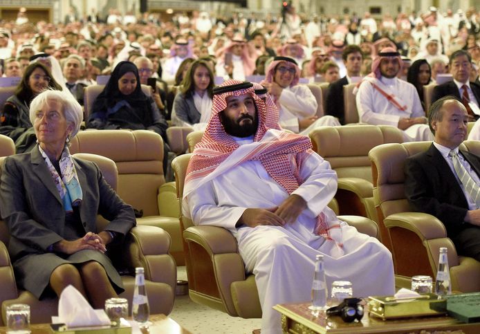 De investeerdersconferentie in Riyad in Saoedi-Arabië trok vorig jaar duizenden topmanagers uit heel de wereld.