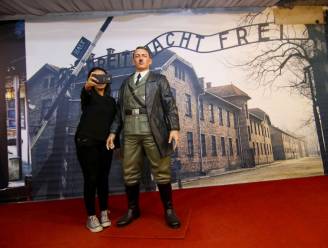 Levensgroot wassen beeld van Hitler verwijderd wegens selfies