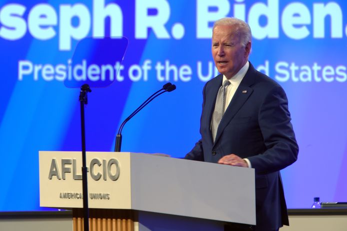 Joe Biden à Philadelphie, le 14 juin 2022.