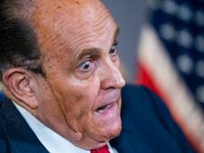 Zwetende Trump-advocaat Rudy Giuliani houdt de gemoederen bezig