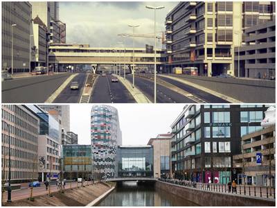 Na 13 jaar slopen, bouwen, herrie, stof en veel omrijden is de Catharijnesingel nu echt klaar
