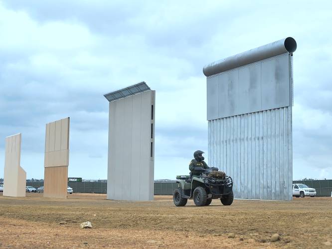 Pentagon deblokkeert 1 miljard dollar voor Trumps grensmuur