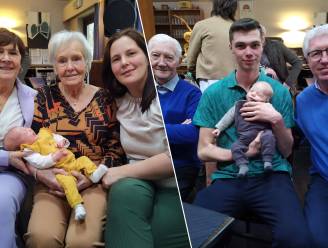 Tweeling Luca en Lauren zorgen voor uniek dubbel viergeslacht