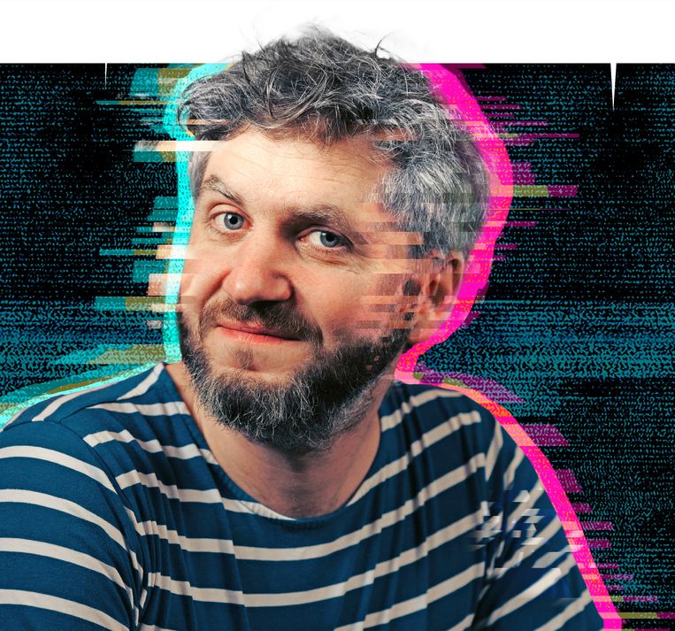 Lieven Scheire: 'Wetenschappers zullen AI moeten leren wat emoties precies zijn. Dat is enorm moeilijk. Maar ik durf niet 'nooit' te zeggen.' Beeld Damon De Backer