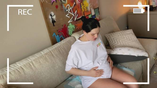 Famke Louise neemt kijkers mee tijdens bevalling: ‘Toch wel vliezen breken in ziekenhuis’