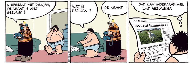 Dirk Jan, editie, strips, online Dirk Jan, editie, strips, Mark Retera Beeld Mark Retera