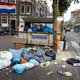 Staking voorbij; vuilnis weer opgehaald
