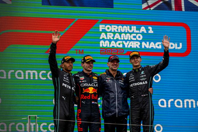 Budapest - 31-07-2022, Hungaroring, Max Verstappen wins the Formula 1 Hungarian Grand Prix,
