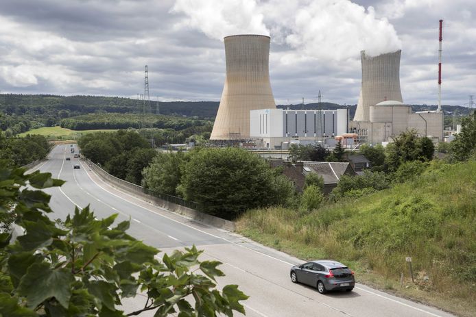 De kerncentrale van Tihange.