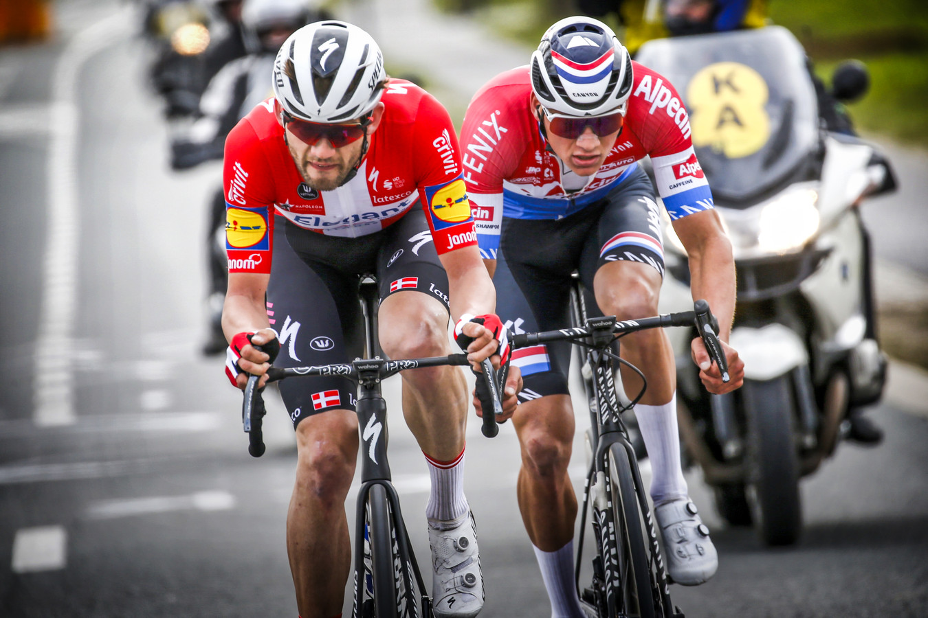 Mathieu van der Poel maakt 22 maart in Italië rentree en mikt op Ronde van Vlaanderen Foto AD.nl