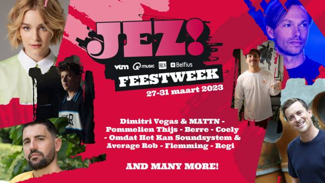 Vier samen met Regi, Michael Amani en Flemming de JEZ!-feestweek