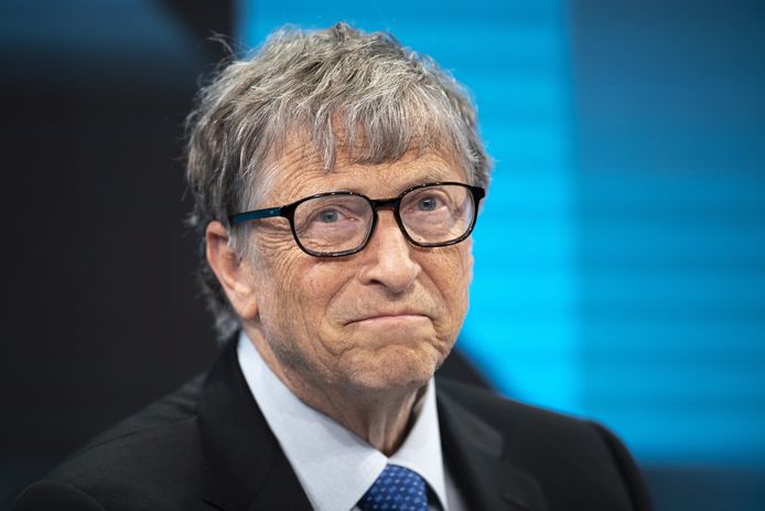 Bill Gates, en 2019, à Davos