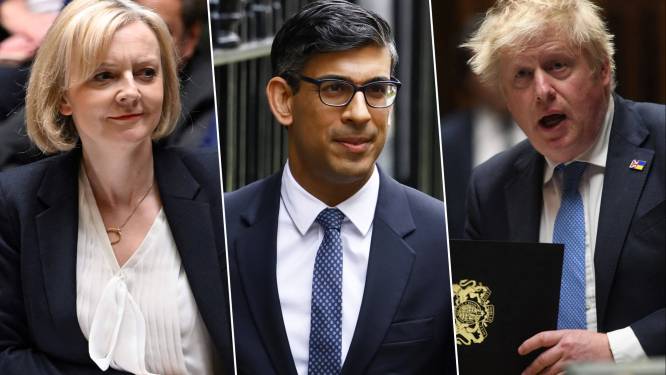 Boris Johnson en Liz Truss keren zich tegen Sunaks Brexitplannen: “Dit is onacceptabel”