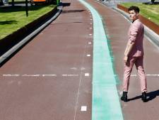 Utrecht heeft straks het langste (bijna 600 meter) regenboogfietspad ter wereld: ‘Já, heláás is dat nodig’
