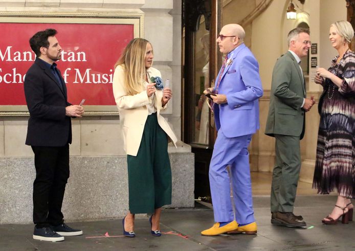 Mario Cantone, Sarah Jessica Parker, Willie Carson