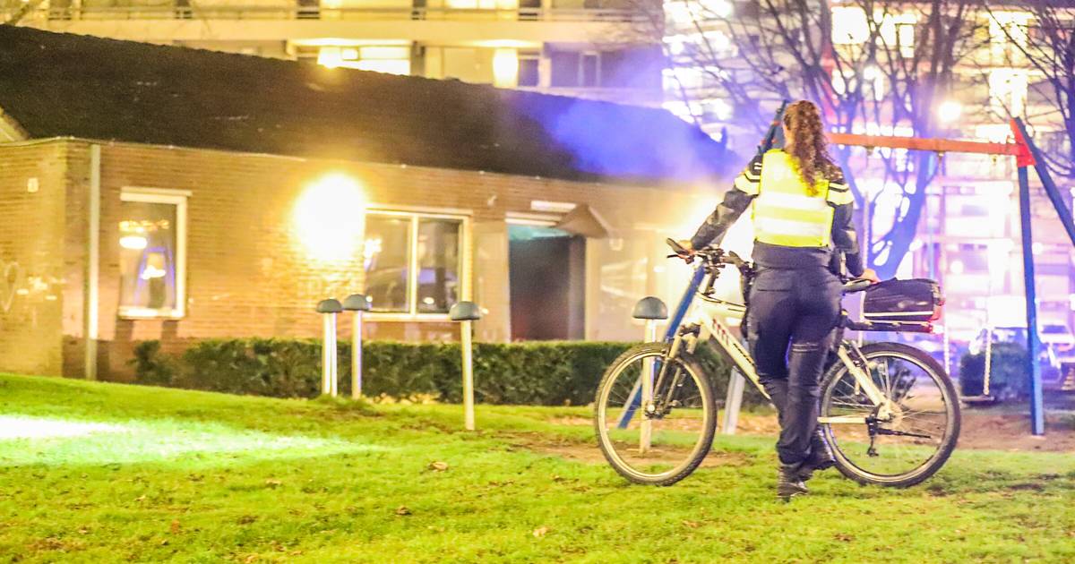 Stevige schade door brand in buurthuis Veenendaal