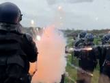 Franse politie bekogeld met vuurwerk bij milieudemonstratie