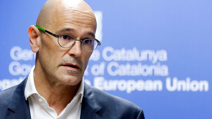 Raul Romeva, hoofd van het Catalaanse ministerie van Buitenlandse Zaken.