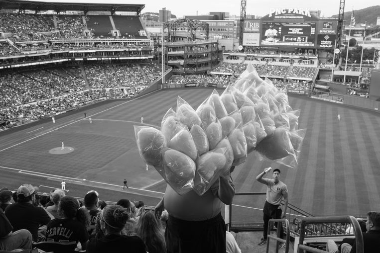 In Pittsburgh, Pennsylvania spelen de Pittsburgh Pirates tegen de LA Dodgers. Beeld Charlie De Keersmaecker
