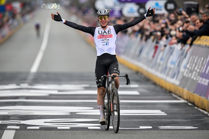 Mathieu Van Der Poel Stuit In Spectaculaire Ronde Van Vlaanderen Op  Indrukwekkende Tadej Pogacar | Ronde Van Vlaanderen | Ad.Nl