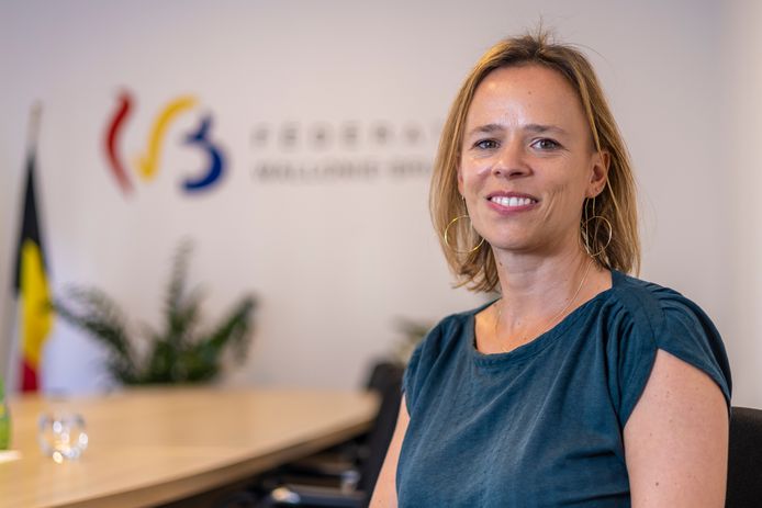 Caroline Désir, ministre de l'Éducation en Fédération Wallonie-Bruxelles