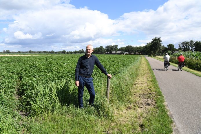 Paul Kremers is een van de omwonenden van het nieuwe zonnepark aan de Beeksedijk die tegen is. Hij was overigens geen partij in de rechtszaak.